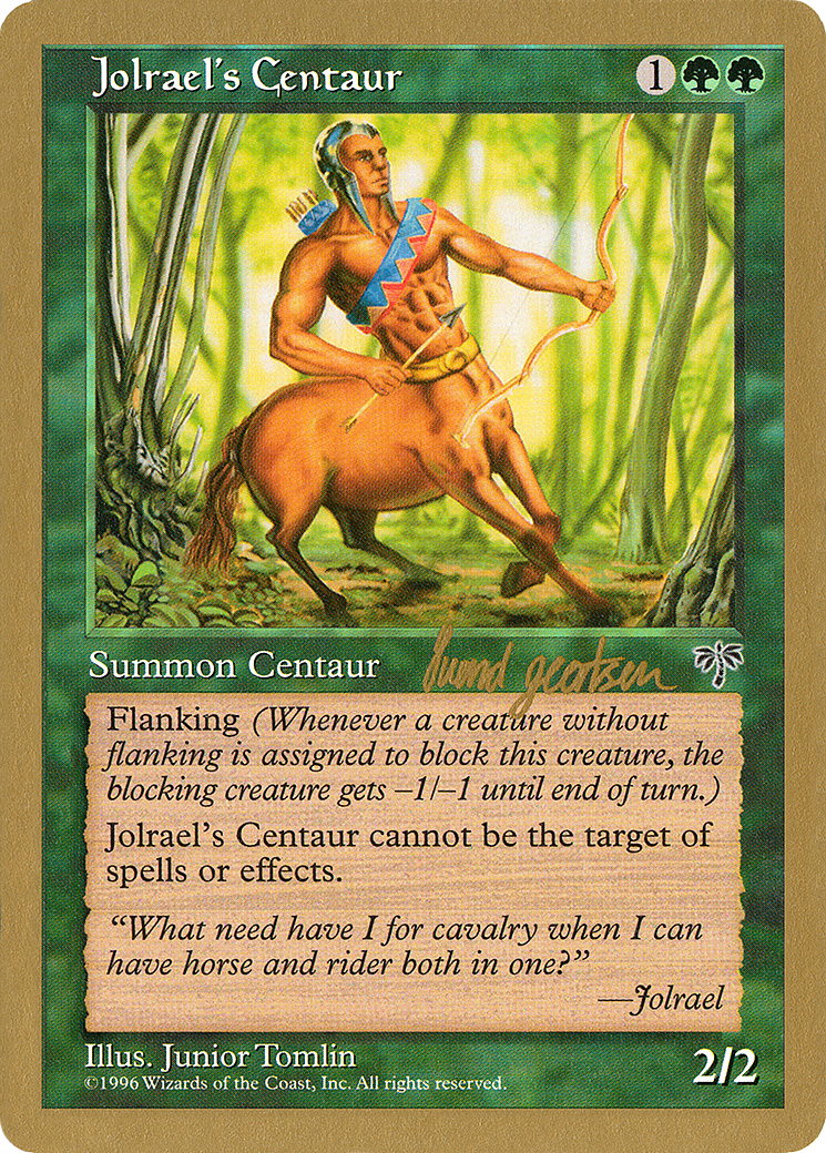 Jolrael's Centaur (WC97-SG222) - World Championship Decks 1997 - Premium MTG Single from Wizards of the Coast - Just $0.08! Shop now at Game Crave Tournament Store