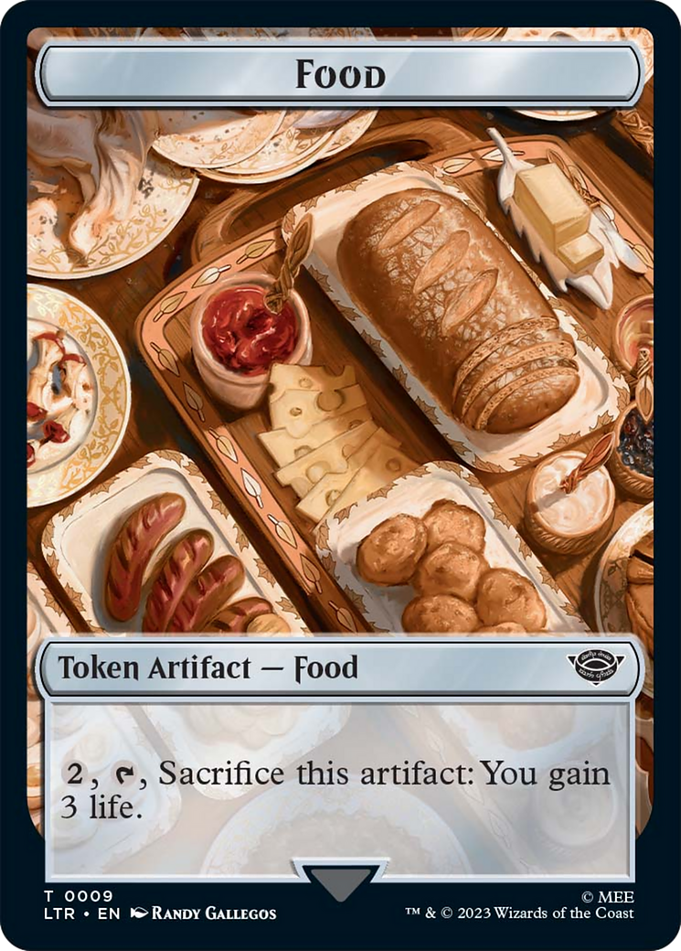 Food (TLTR-009) - Tales of Middle-earth Tokens Foil - Premium MTG Single from Wizards of the Coast - Just $0! Shop now at Game Crave Tournament Store