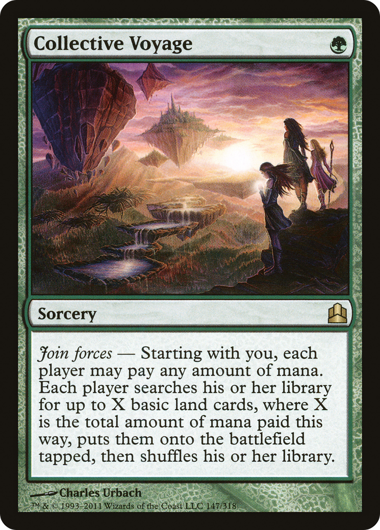 Collective Voyage (CMD-147) - Commander 2011 - Premium MTG Single from Wizards of the Coast - Just $1.16! Shop now at Game Crave Tournament Store