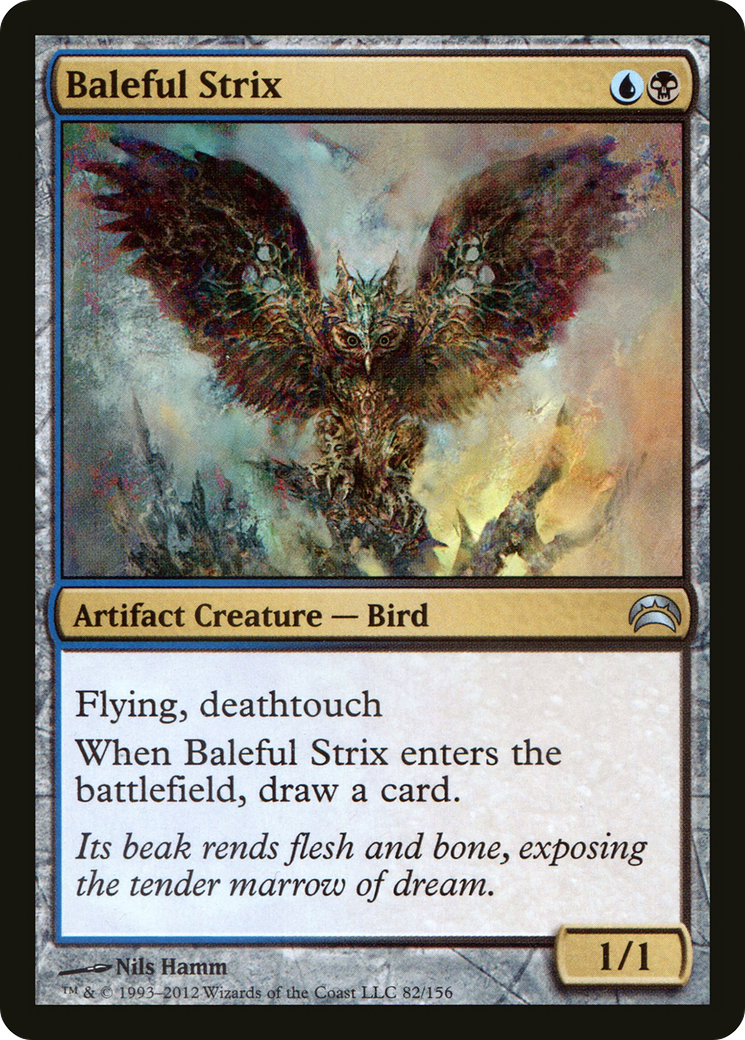 Baleful Strix (PC2-082) - Planechase 2012 - Premium MTG Single from Wizards of the Coast - Just $0.51! Shop now at Game Crave Tournament Store