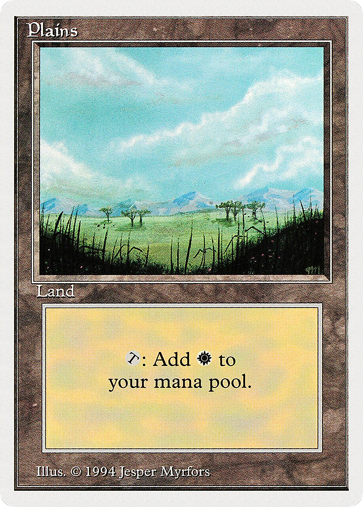 Plains (SUM-293) - Summer Magic / Edgar - Premium MTG Single from Wizards of the Coast - Just $0! Shop now at Game Crave Tournament Store