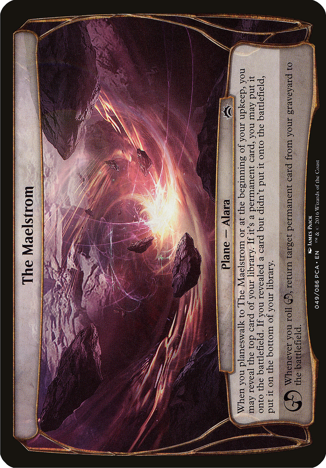 The Maelstrom (OPCA-049) - Planechase Anthology Planes - Premium MTG Single from Wizards of the Coast - Just $1.77! Shop now at Game Crave Tournament Store