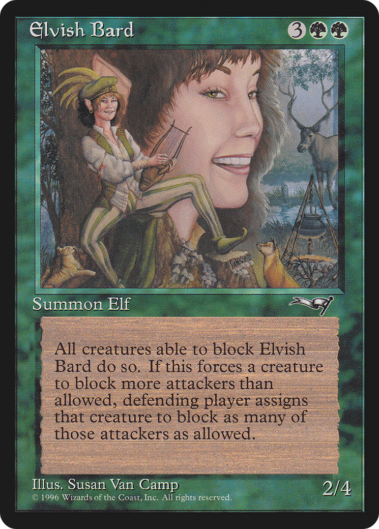 Elvish Bard (ALL-087) - Alliances - Premium MTG Single from Wizards of the Coast - Just $0.08! Shop now at Game Crave Tournament Store