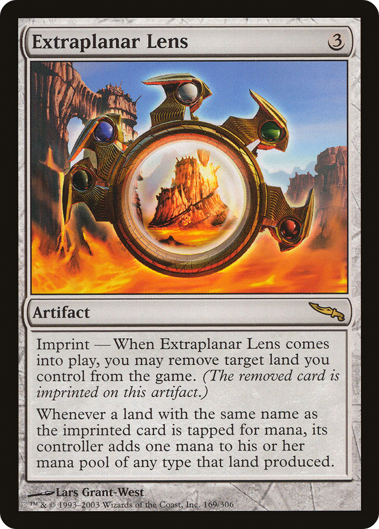Extraplanar Lens (MRD-169) - Mirrodin - Premium MTG Single from Wizards of the Coast - Just $2.10! Shop now at Game Crave Tournament Store