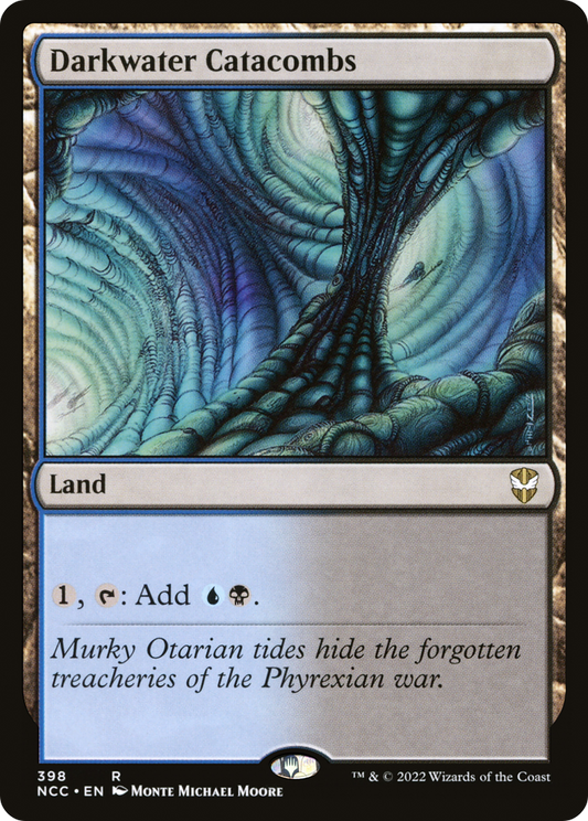 Darkwater Catacombs (NCC-398) - New Capenna Commander - Premium MTG Single from Wizards of the Coast - Just $0.08! Shop now at Game Crave Tournament Store