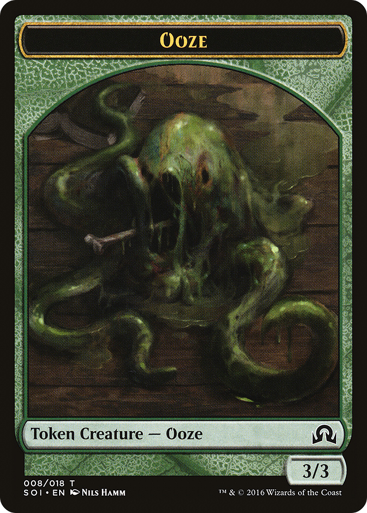 Ooze (TSOI-008) - Shadows over Innistrad Tokens - Premium MTG Single from Wizards of the Coast - Just $0.08! Shop now at Game Crave Tournament Store