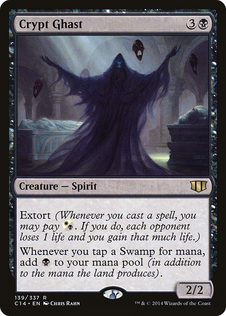 Crypt Ghast (C14-139) - Commander 2014 - Premium MTG Single from Wizards of the Coast - Just $1.88! Shop now at Game Crave Tournament Store