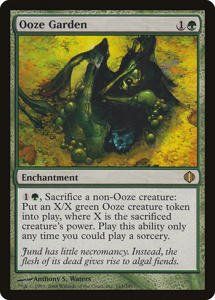 Ooze Garden (ALA-143) - Shards of Alara - Premium MTG Single from Wizards of the Coast - Just $0.33! Shop now at Game Crave Tournament Store