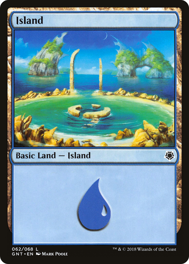 Island (GNT-062) - Game Night - Premium MTG Single from Wizards of the Coast - Just $0.25! Shop now at Game Crave Tournament Store