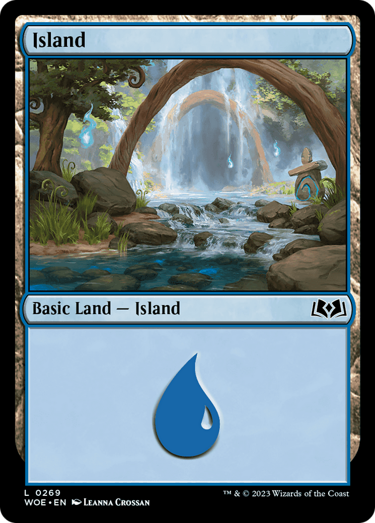 Island (WOE-269) - Wilds of Eldraine - Premium MTG Single from Wizards of the Coast - Just $0.08! Shop now at Game Crave Tournament Store