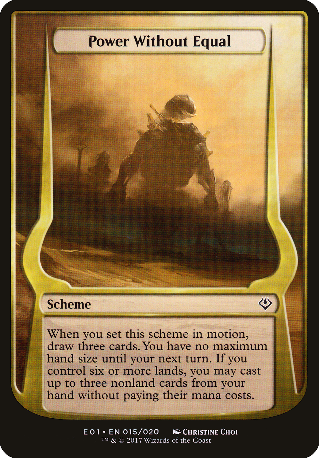 Power Without Equal (OE01-15★) - Archenemy: Nicol Bolas Schemes - Premium MTG Single from Wizards of the Coast - Just $1.26! Shop now at Game Crave Tournament Store