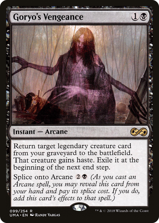 Goryo's Vengeance (UMA-099) - Ultimate Masters - Premium MTG Single from Wizards of the Coast - Just $3.82! Shop now at Game Crave Tournament Store