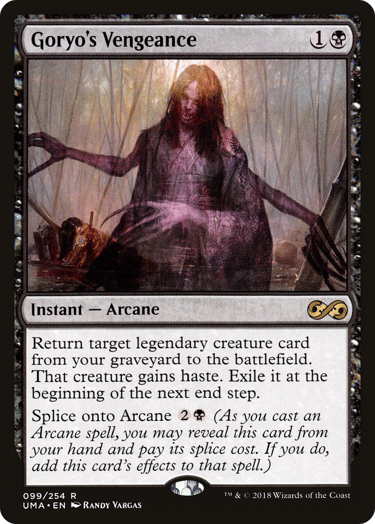 Goryo's Vengeance (UMA-099) - Ultimate Masters Foil - Premium MTG Single from Wizards of the Coast - Just $9.38! Shop now at Game Crave Tournament Store