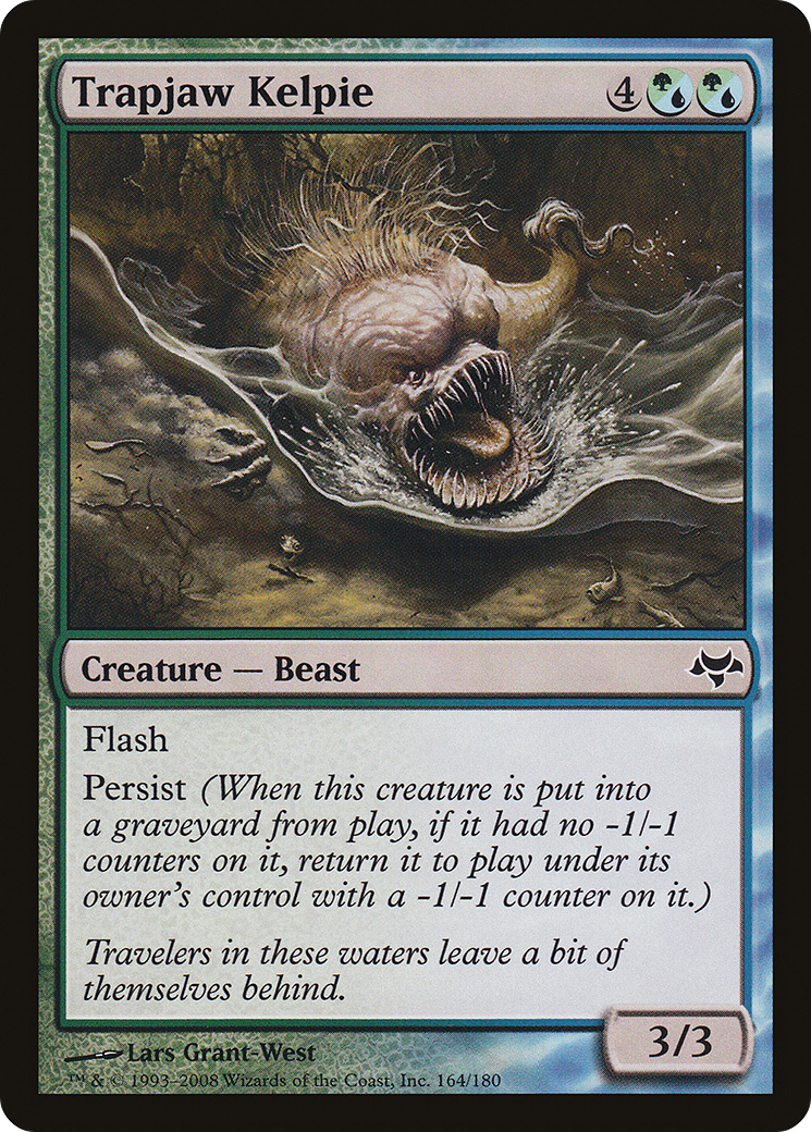 Trapjaw Kelpie (EVE-164) - Eventide - Premium MTG Single from Wizards of the Coast - Just $0.08! Shop now at Game Crave Tournament Store