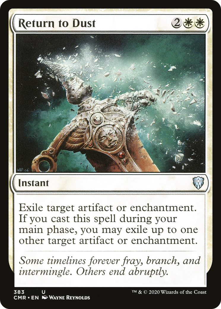 Return to Dust (CMR-383) - Commander Legends - Premium MTG Single from Wizards of the Coast - Just $0.08! Shop now at Game Crave Tournament Store