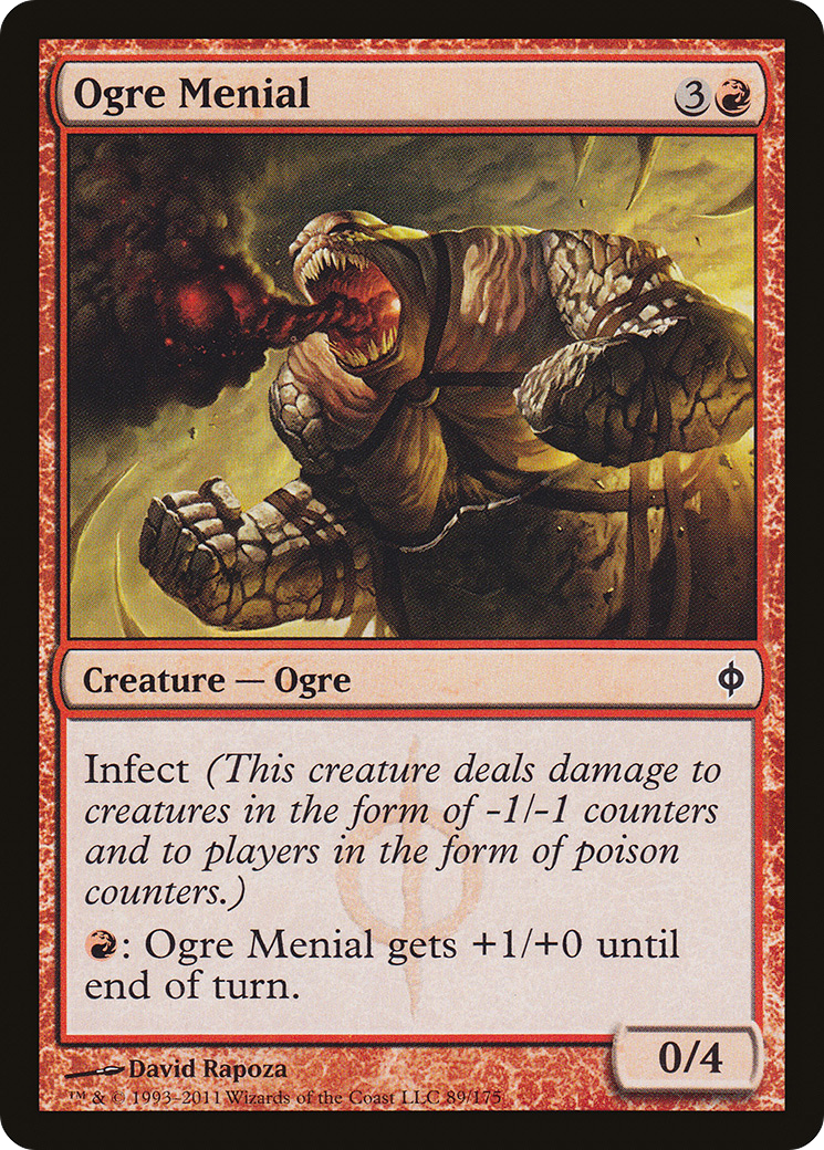 Ogre Menial (NPH-089) - New Phyrexia Foil - Premium MTG Single from Wizards of the Coast - Just $0.08! Shop now at Game Crave Tournament Store
