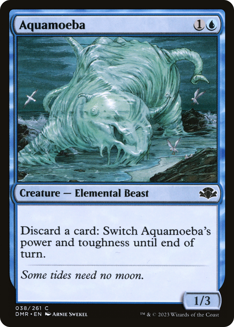 Aquamoeba (DMR-038) - Dominaria Remastered - Premium MTG Single from Wizards of the Coast - Just $0.08! Shop now at Game Crave Tournament Store