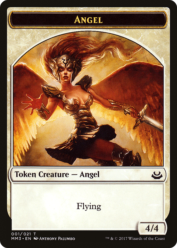 Angel (TMM3-001) - Modern Masters 2017 Tokens - Premium MTG Single from Wizards of the Coast - Just $0.10! Shop now at Game Crave Tournament Store