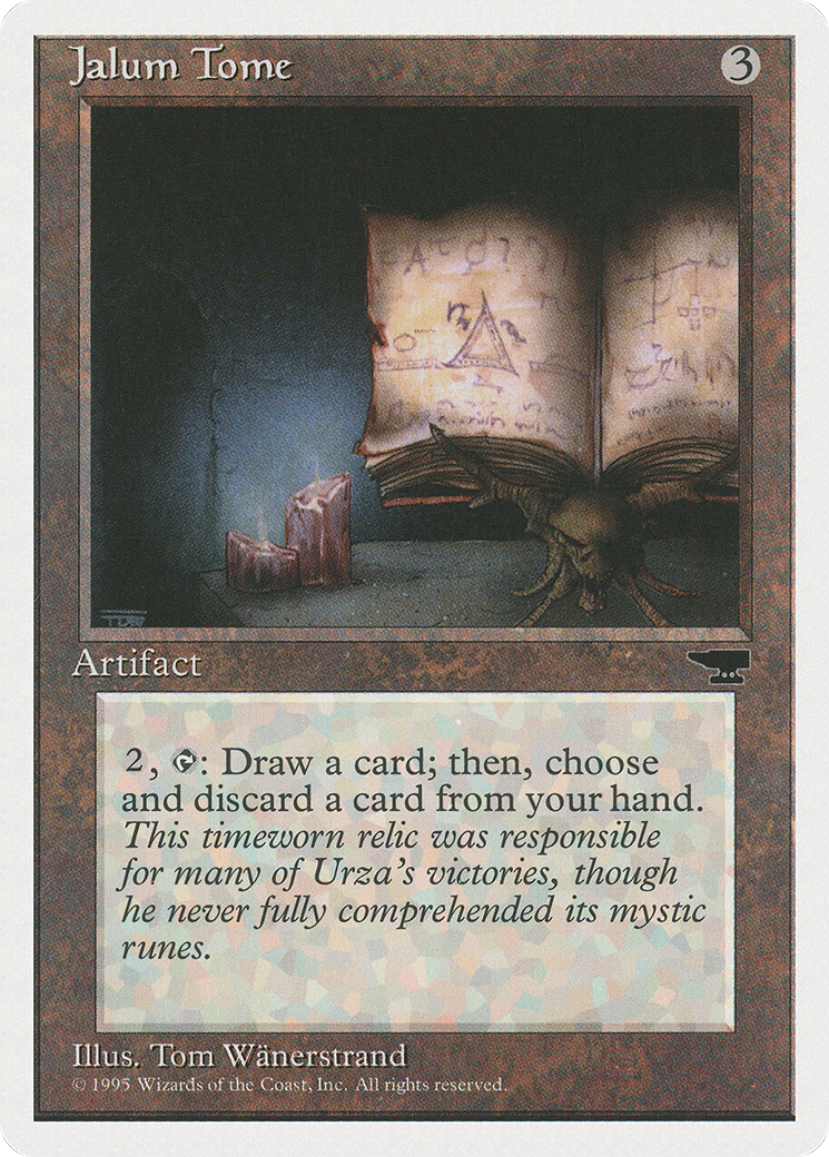 Jalum Tome (CHR-101) - Chronicles - Premium MTG Single from Wizards of the Coast - Just $0.08! Shop now at Game Crave Tournament Store