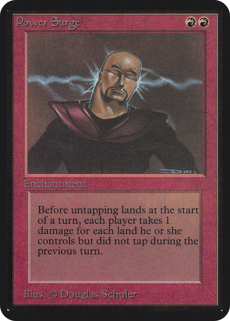Power Surge (LEA-167) - Limited Edition Alpha - Premium MTG Single from Wizards of the Coast - Just $0! Shop now at Game Crave Tournament Store