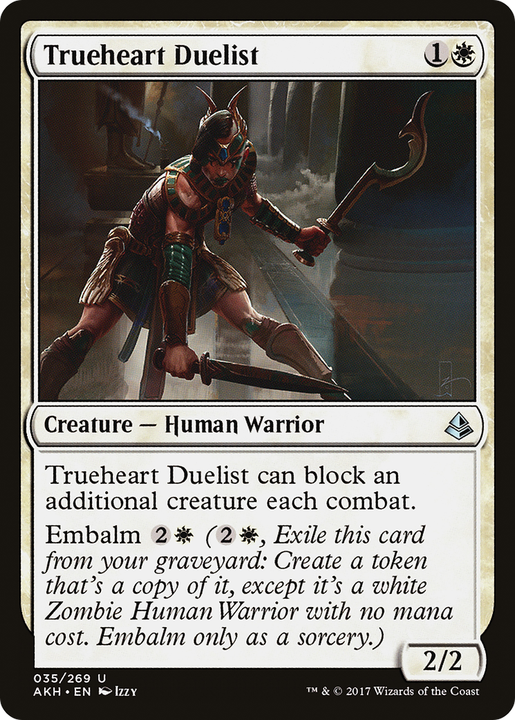 Trueheart Duelist (AKH-035) - Amonkhet - Premium MTG Single from Wizards of the Coast - Just $0.08! Shop now at Game Crave Tournament Store
