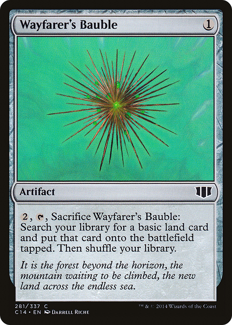 Wayfarer's Bauble (C14-281) - Commander 2014 - Premium MTG Single from Wizards of the Coast - Just $0.37! Shop now at Game Crave Tournament Store