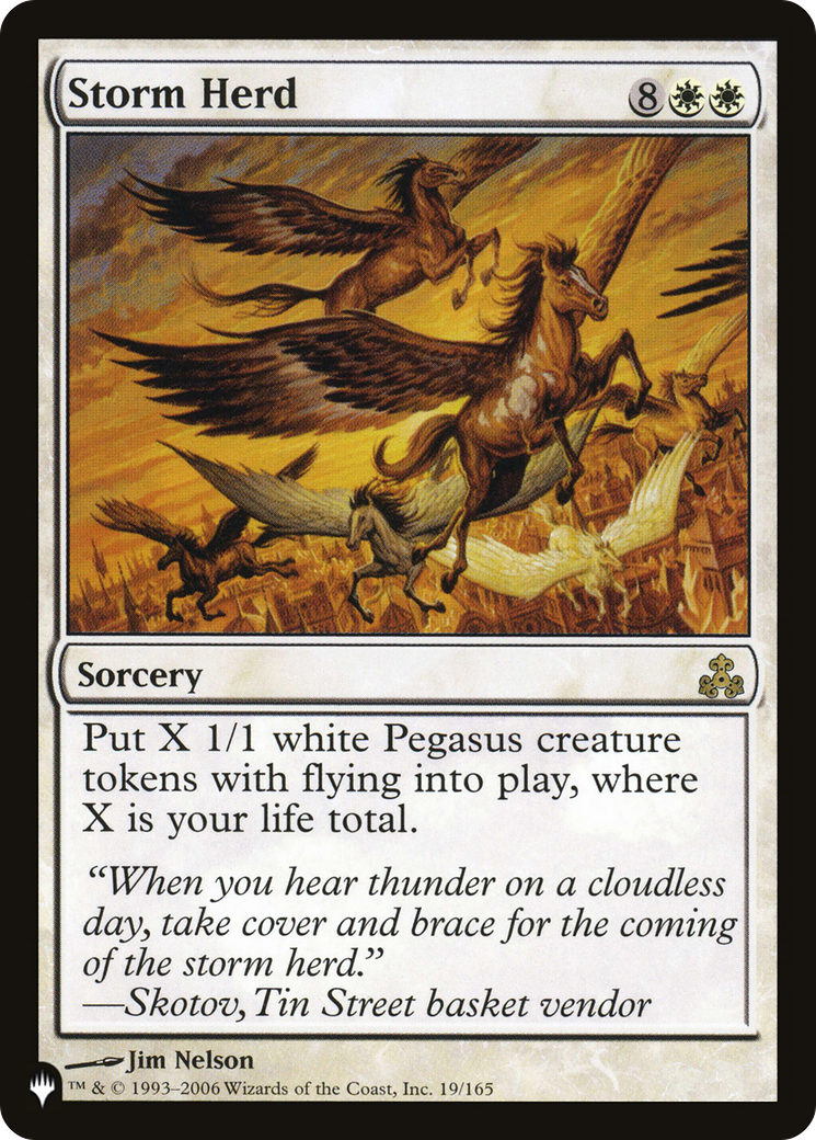 Storm Herd (PLIST-1176) - The List - Premium MTG Single from Wizards of the Coast - Just $0.83! Shop now at Game Crave Tournament Store