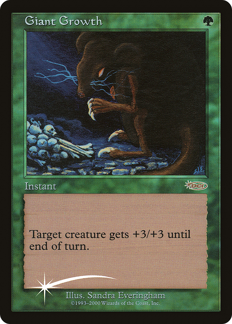 Giant Growth (FNM-008) - Friday Night Magic 2000 Foil - Premium MTG Single from Wizards of the Coast - Just $4.31! Shop now at Game Crave Tournament Store