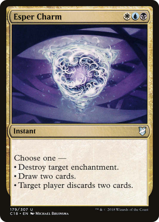 Esper Charm (C18-179) - Commander 2018 - Premium MTG Single from Wizards of the Coast - Just $0.09! Shop now at Game Crave Tournament Store
