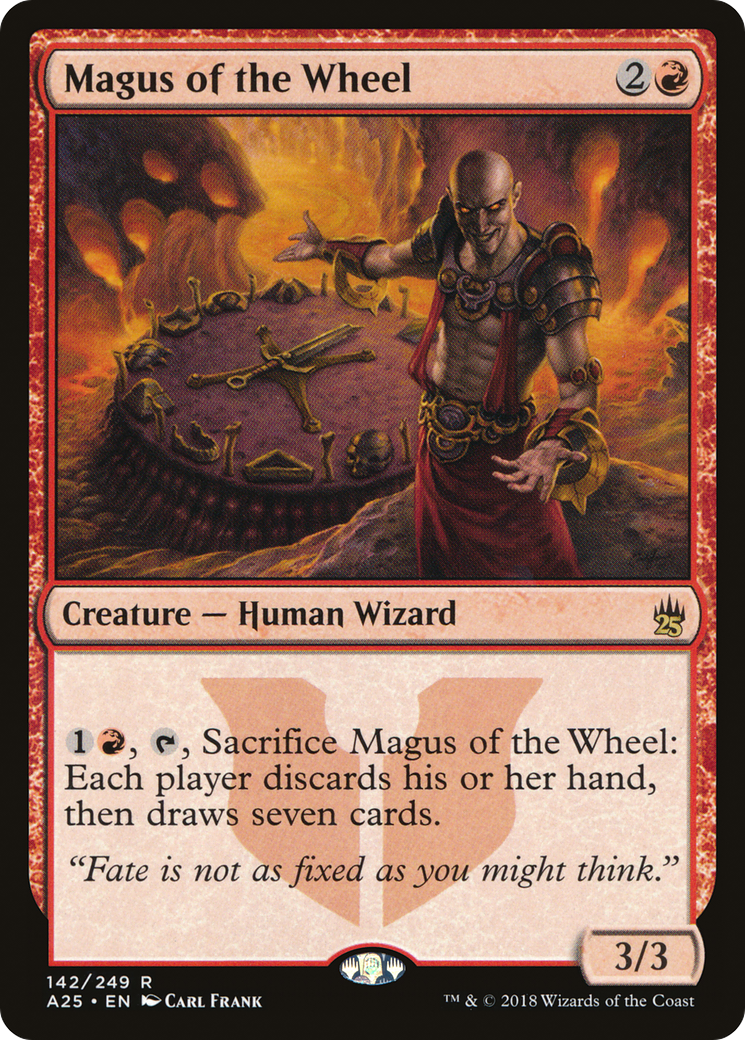 Magus of the Wheel (A25-142) - Masters 25 - Premium MTG Single from Wizards of the Coast - Just $0.14! Shop now at Game Crave Tournament Store