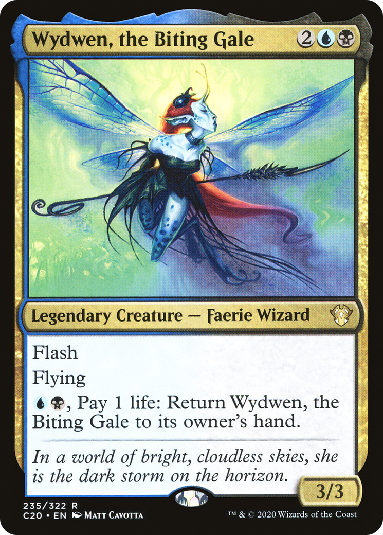 Wydwen, the Biting Gale (C20-235) - Commander 2020 - Premium MTG Single from Wizards of the Coast - Just $0.08! Shop now at Game Crave Tournament Store