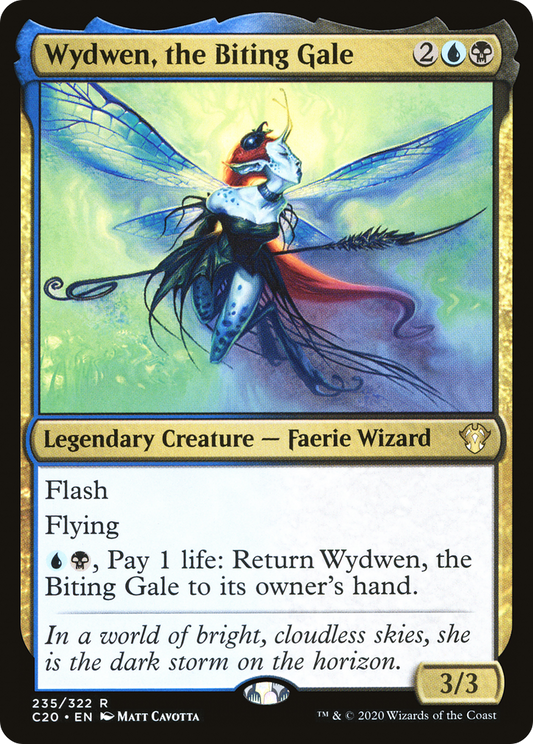 Wydwen, the Biting Gale (C20-235) - Commander 2020 - Premium MTG Single from Wizards of the Coast - Just $0.08! Shop now at Game Crave Tournament Store