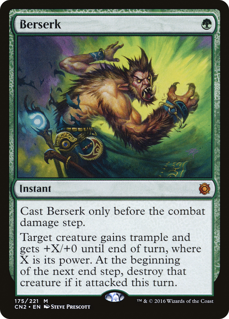 Berserk (CN2-175) - Conspiracy: Take the Crown - Premium MTG Single from Wizards of the Coast - Just $5.22! Shop now at Game Crave Tournament Store