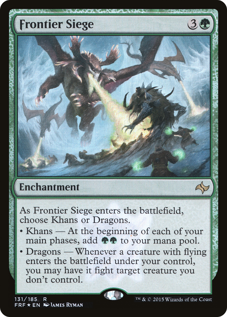 Frontier Siege (FRF-131★) - Fate Reforged Foil - Premium MTG Single from Wizards of the Coast - Just $0! Shop now at Game Crave Tournament Store