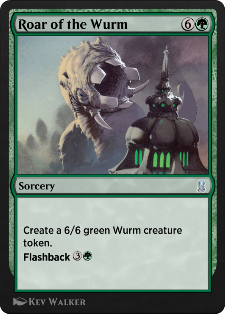 Roar of the Wurm (HA3-022) - Historic Anthology 3 - Premium MTG Single from Wizards of the Coast - Just $0! Shop now at Game Crave Tournament Store