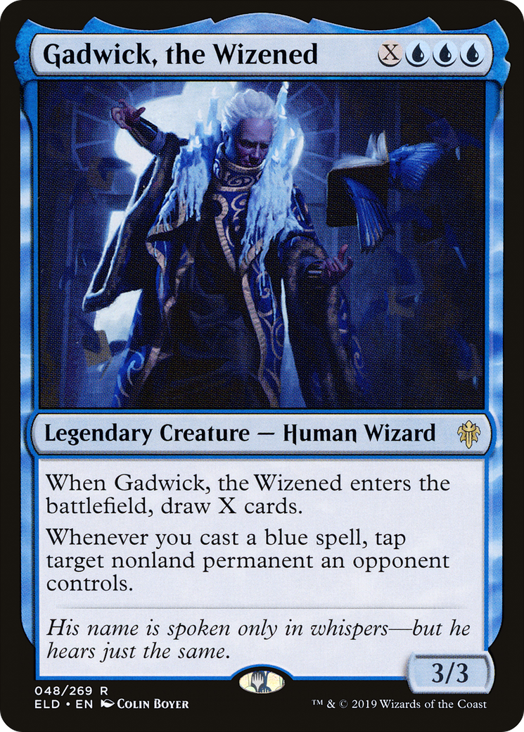 Gadwick, the Wizened (ELD-048) - Throne of Eldraine Foil - Premium MTG Single from Wizards of the Coast - Just $0.19! Shop now at Game Crave Tournament Store