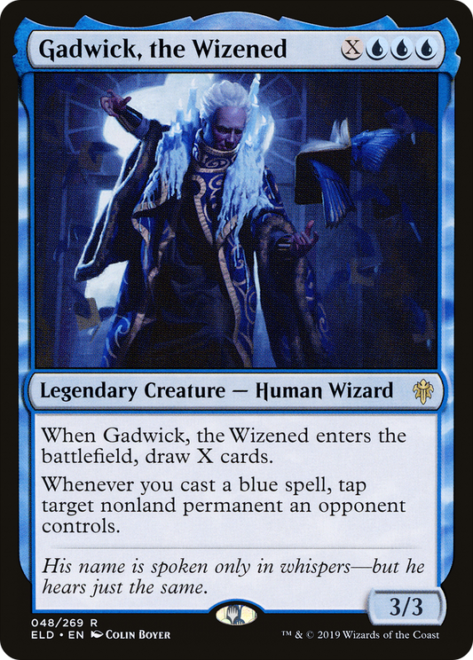 Gadwick, the Wizened (ELD-048) - Throne of Eldraine Foil - Premium MTG Single from Wizards of the Coast - Just $0.19! Shop now at Game Crave Tournament Store