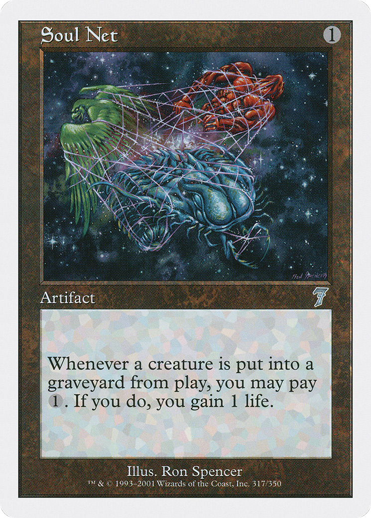Soul Net (7ED-317) - Seventh Edition - Premium MTG Single from Wizards of the Coast - Just $0.08! Shop now at Game Crave Tournament Store