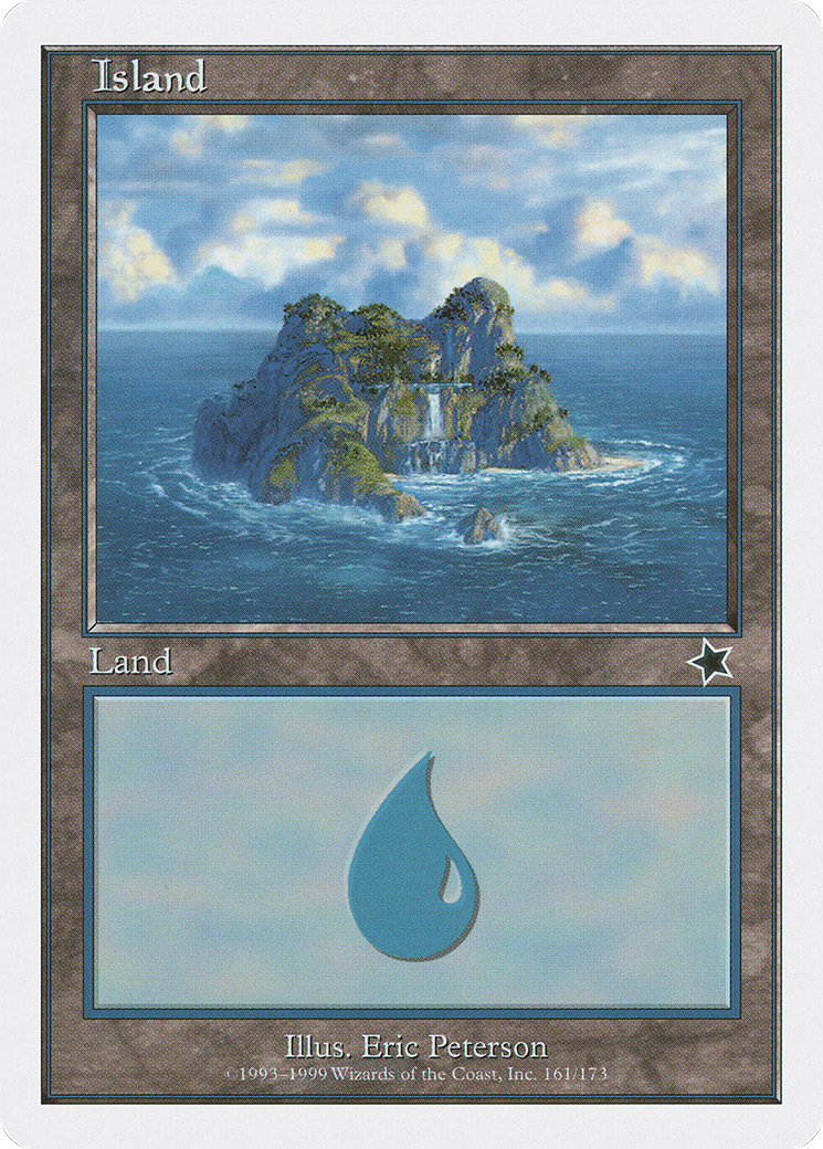 Island (S99-161) - Starter 1999 - Premium MTG Single from Wizards of the Coast - Just $0.08! Shop now at Game Crave Tournament Store