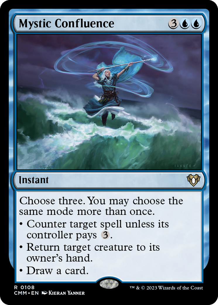Mystic Confluence (CMM-108) - Commander Masters - Premium MTG Single from Wizards of the Coast - Just $0.13! Shop now at Game Crave Tournament Store
