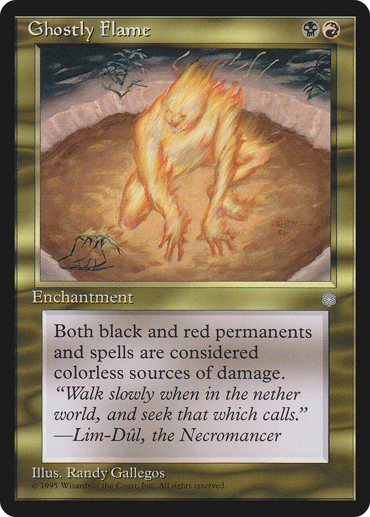 Ghostly Flame (ICE-292) - Ice Age - Premium MTG Single from Wizards of the Coast - Just $0.08! Shop now at Game Crave Tournament Store