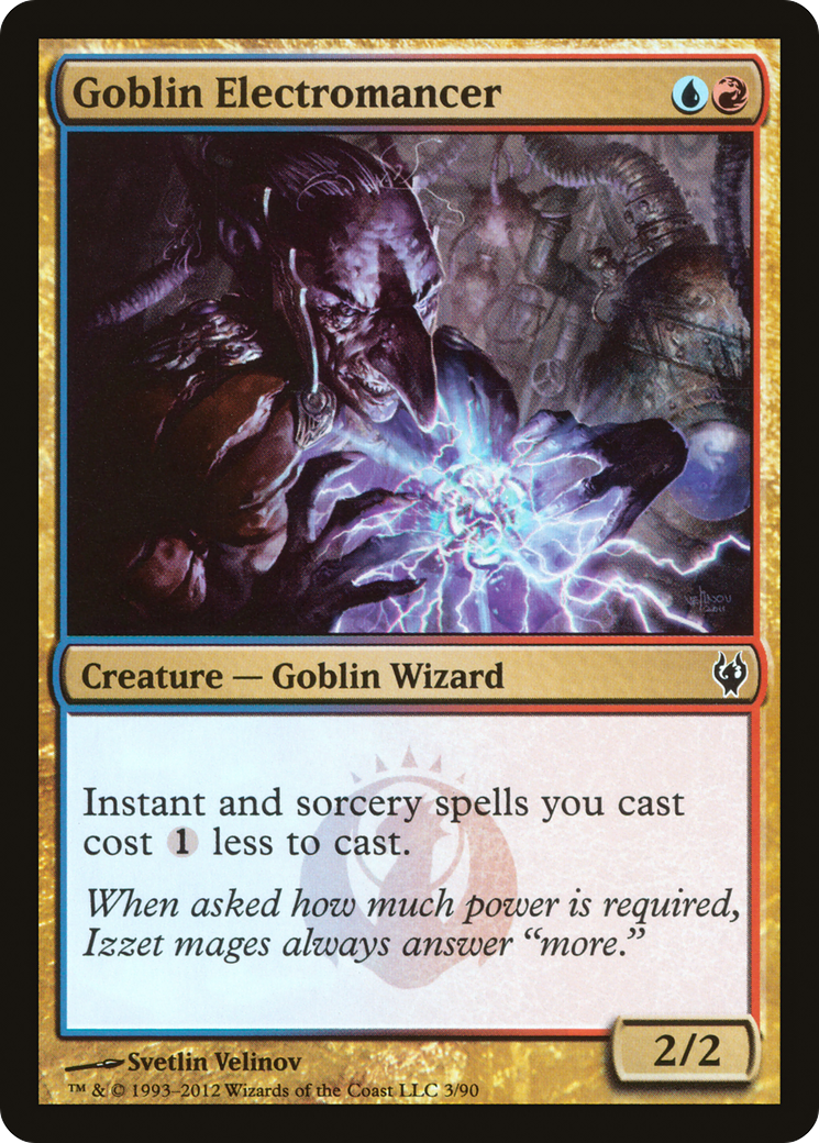 Goblin Electromancer (DDJ-003) - Duel Decks: Izzet vs. Golgari - Premium MTG Single from Wizards of the Coast - Just $0.08! Shop now at Game Crave Tournament Store