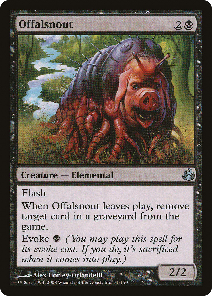 Offalsnout (MOR-071) - Morningtide Foil - Premium MTG Single from Wizards of the Coast - Just $0.11! Shop now at Game Crave Tournament Store