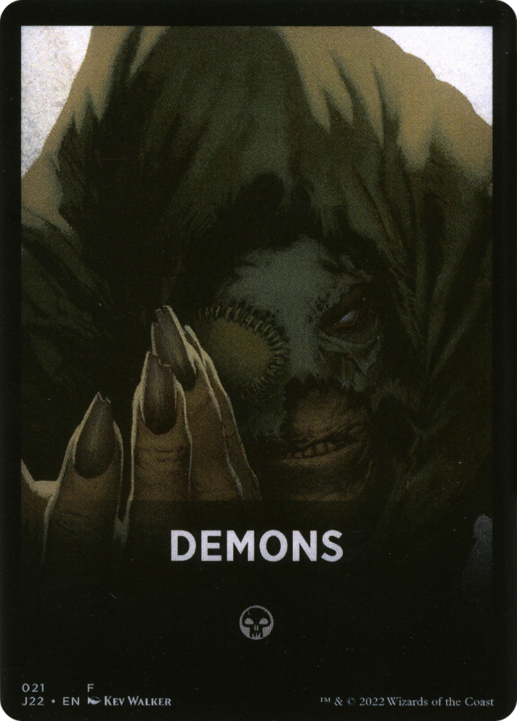 Demons (FJ22-021) - Jumpstart 2022 Front Cards - Premium MTG Single from Wizards of the Coast - Just $0! Shop now at Game Crave Tournament Store
