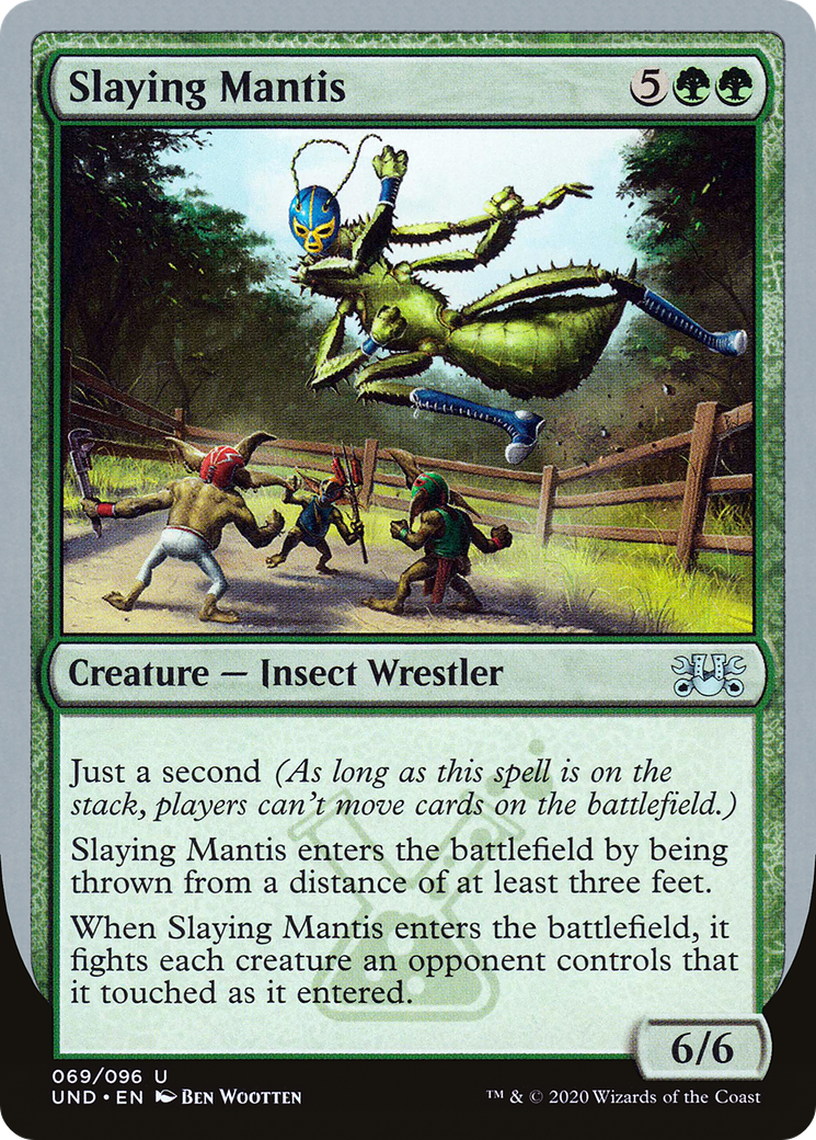 Slaying Mantis (UND-069) - Unsanctioned - Premium MTG Single from Wizards of the Coast - Just $0.08! Shop now at Game Crave Tournament Store