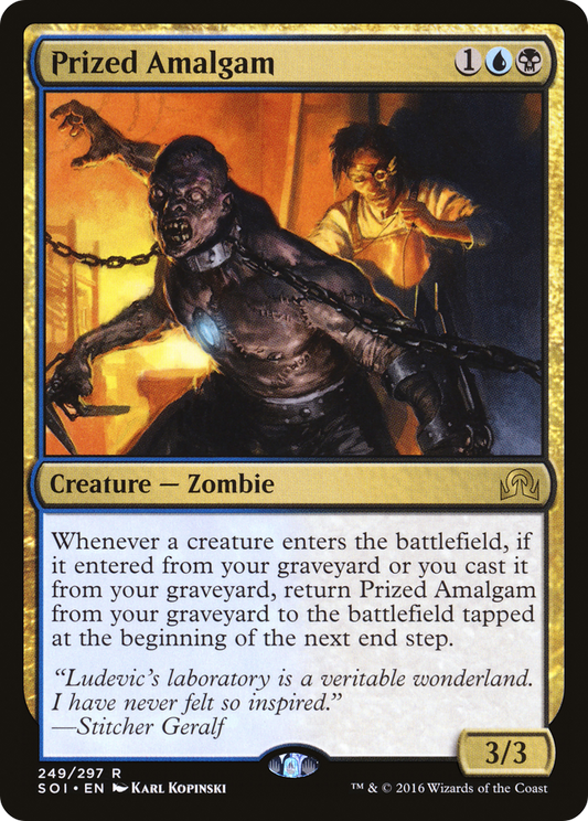 Prized Amalgam (SOI-249) - Shadows over Innistrad - Premium MTG Single from Wizards of the Coast - Just $0.08! Shop now at Game Crave Tournament Store