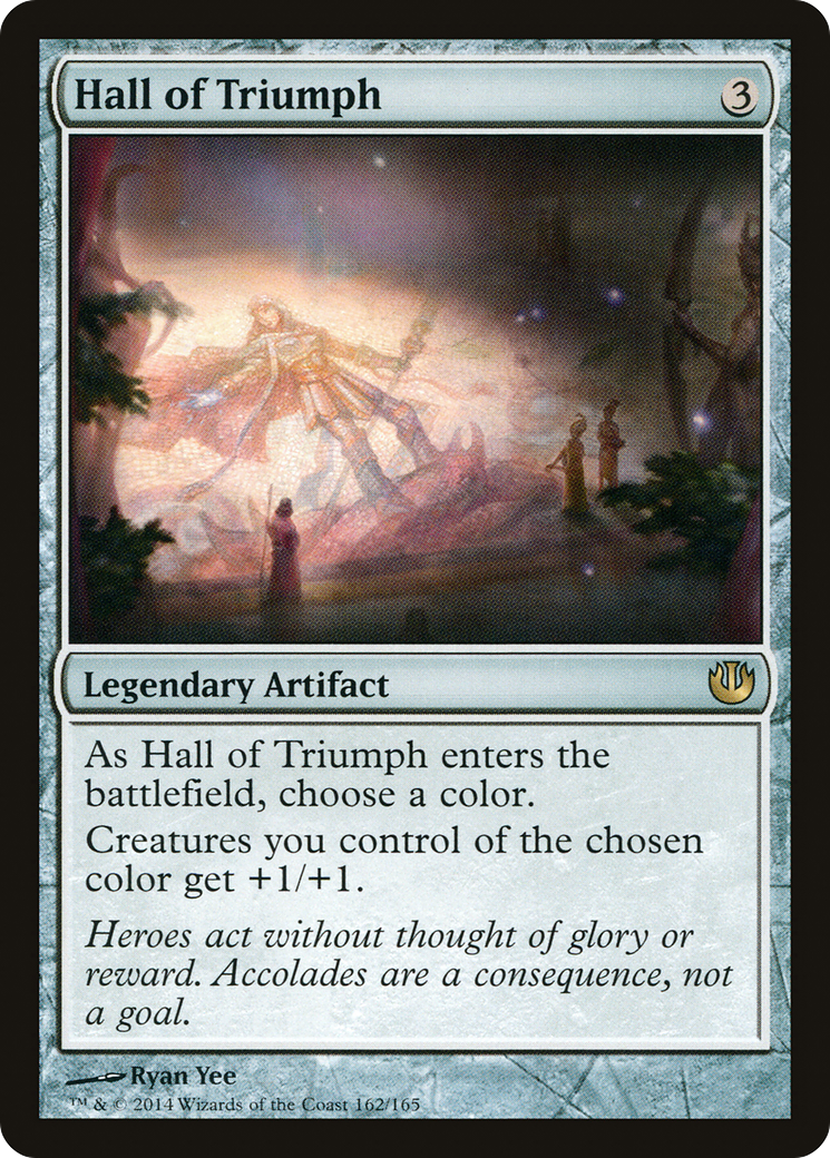Hall of Triumph (JOU-162) - Journey into Nyx Foil - Premium MTG Single from Wizards of the Coast - Just $0.17! Shop now at Game Crave Tournament Store