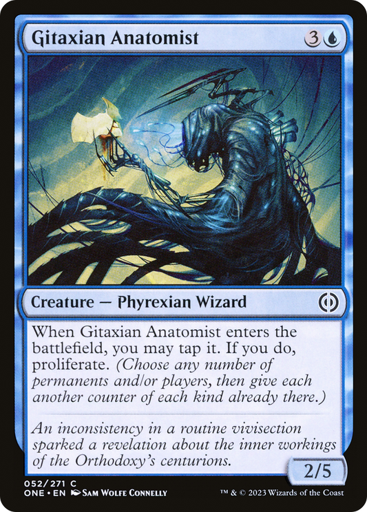 Gitaxian Anatomist (ONE-052) - Phyrexia: All Will Be One - Premium MTG Single from Wizards of the Coast - Just $0.08! Shop now at Game Crave Tournament Store