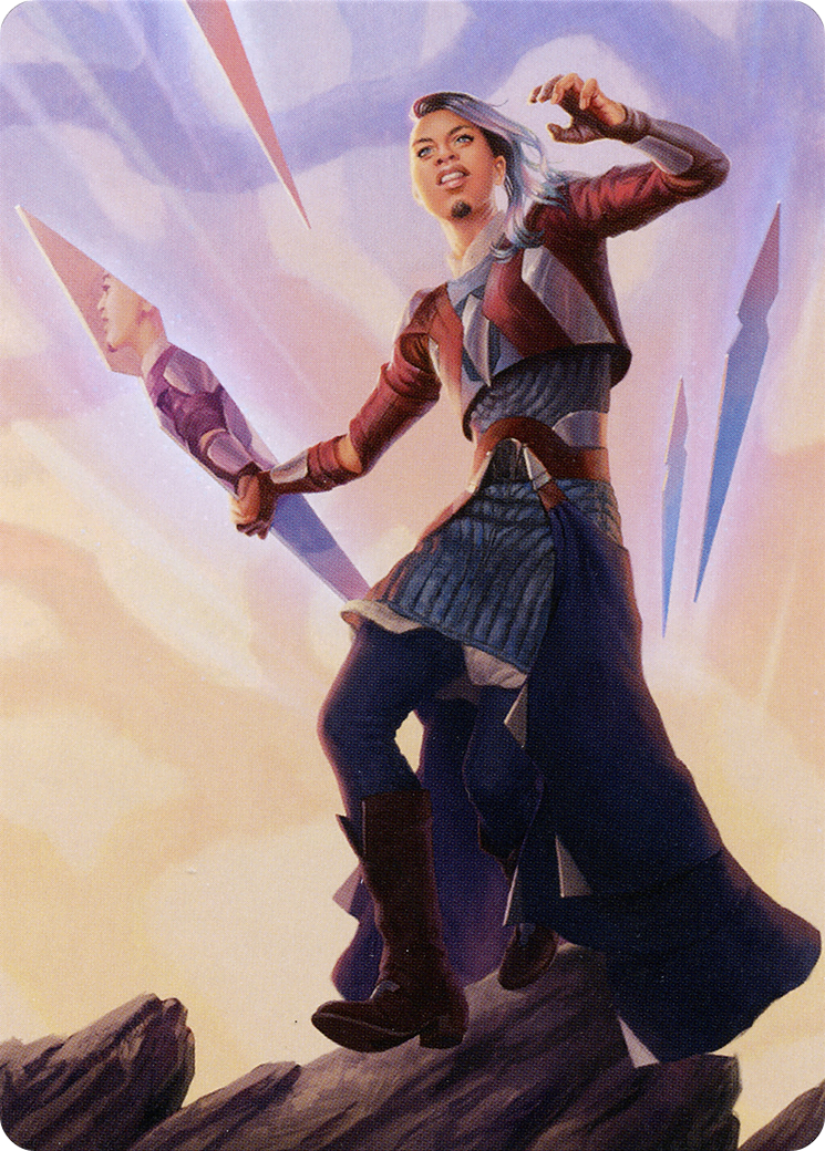Niko Aris // Niko Aris (AKHM-063) - Kaldheim Art Series (Borderless) Foil - Premium MTG Single from Wizards of the Coast - Just $0! Shop now at Game Crave Tournament Store