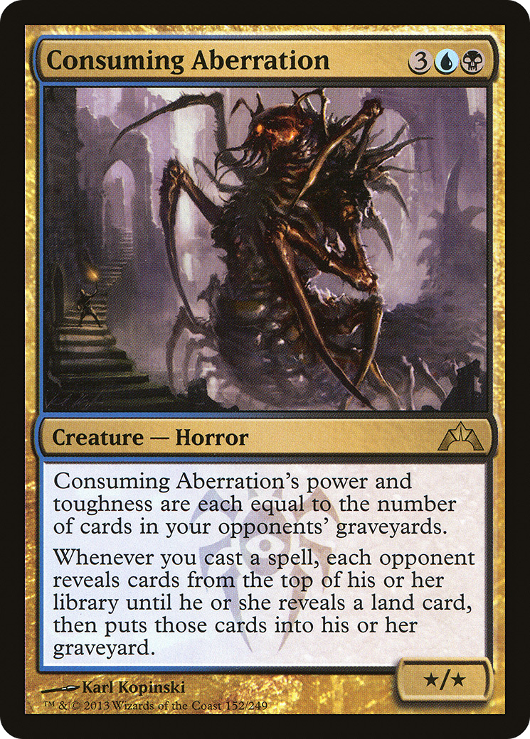 Consuming Aberration (GTC-152) - Gatecrash - Premium MTG Single from Wizards of the Coast - Just $0.09! Shop now at Game Crave Tournament Store